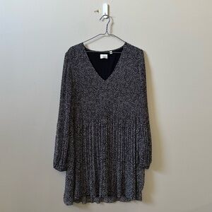 Wilfred Black and White Mini Dress